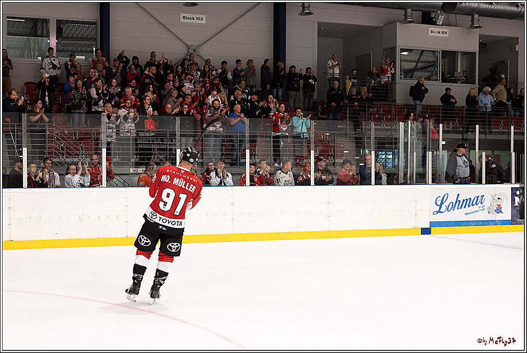 PENNY DEL 1. Testspiel Koelner Haie - Loewen Frankfurt; Koeln, 27.08.2023